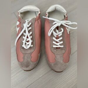 Tory Burch Tory Sneakers in Pink Moon/New Ivory Size 6